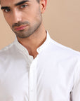 Vanilla Solid Stretch Shirt