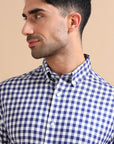 Blue Gingham Shirt