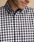 Black Gingham Shirt