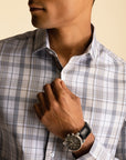 Light Beige Check Shirt