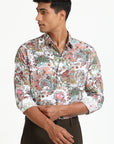 Clean Festive Print Shirt