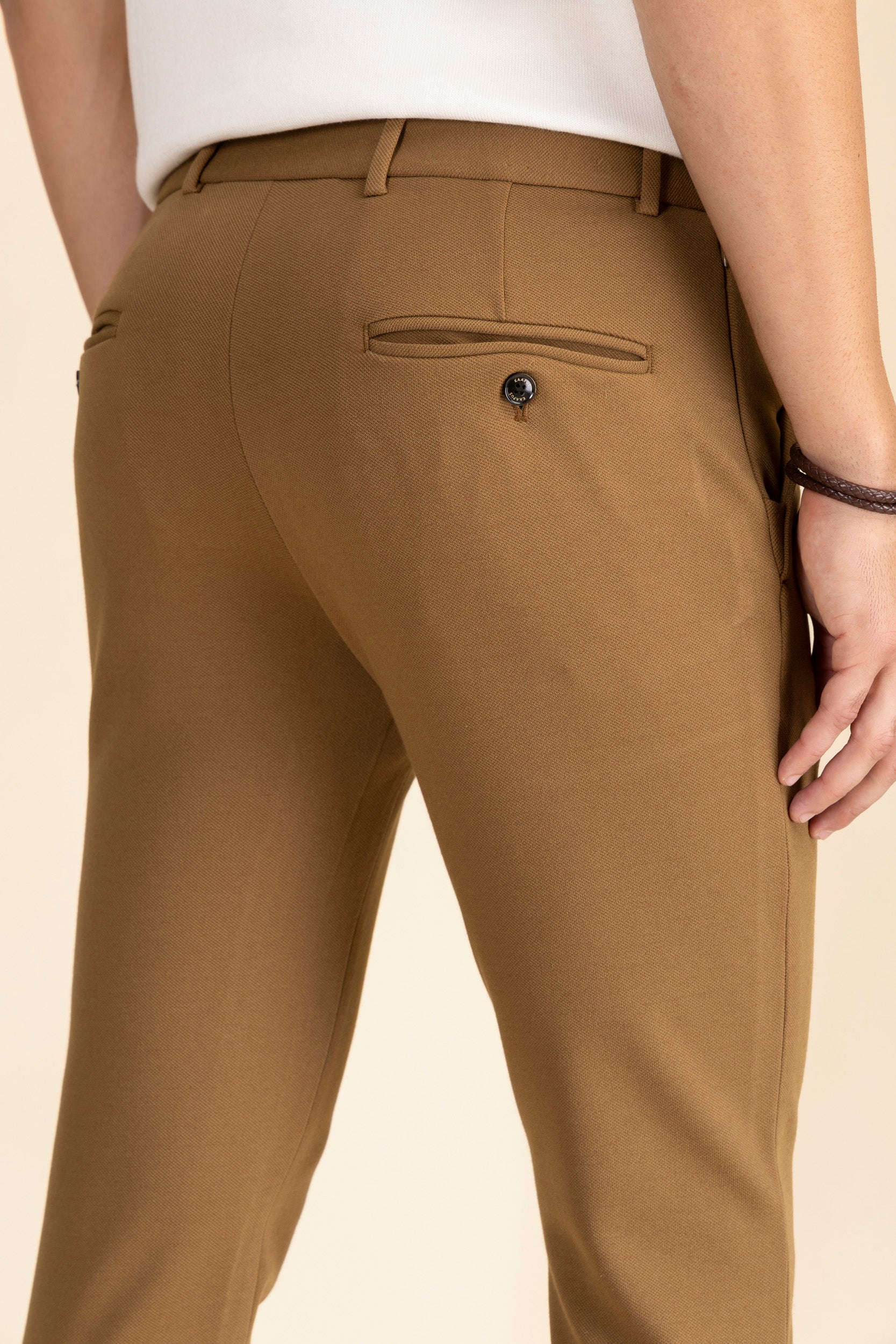 SanSanGear Zipper Pants DARK BROWN size1