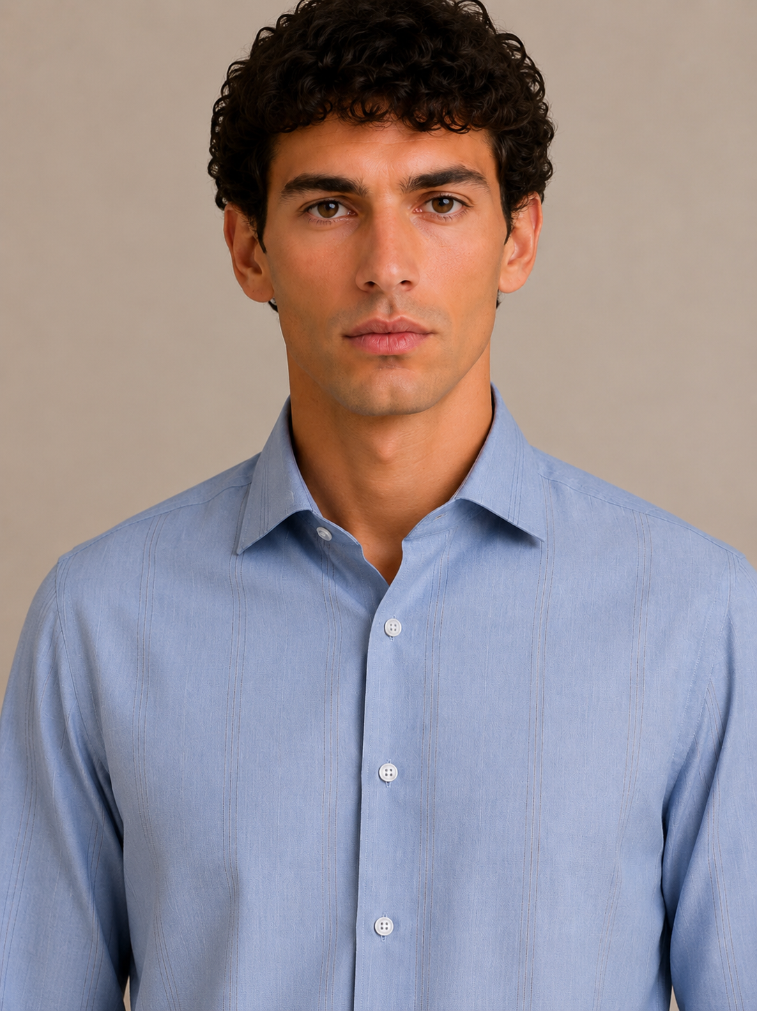 Blue Subtle Stripe Shirt