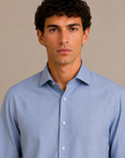 Blue Subtle Stripe Shirt