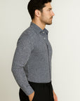 Structured Navy Occassion Shirt