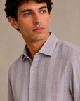 Brown Stripe Shirt