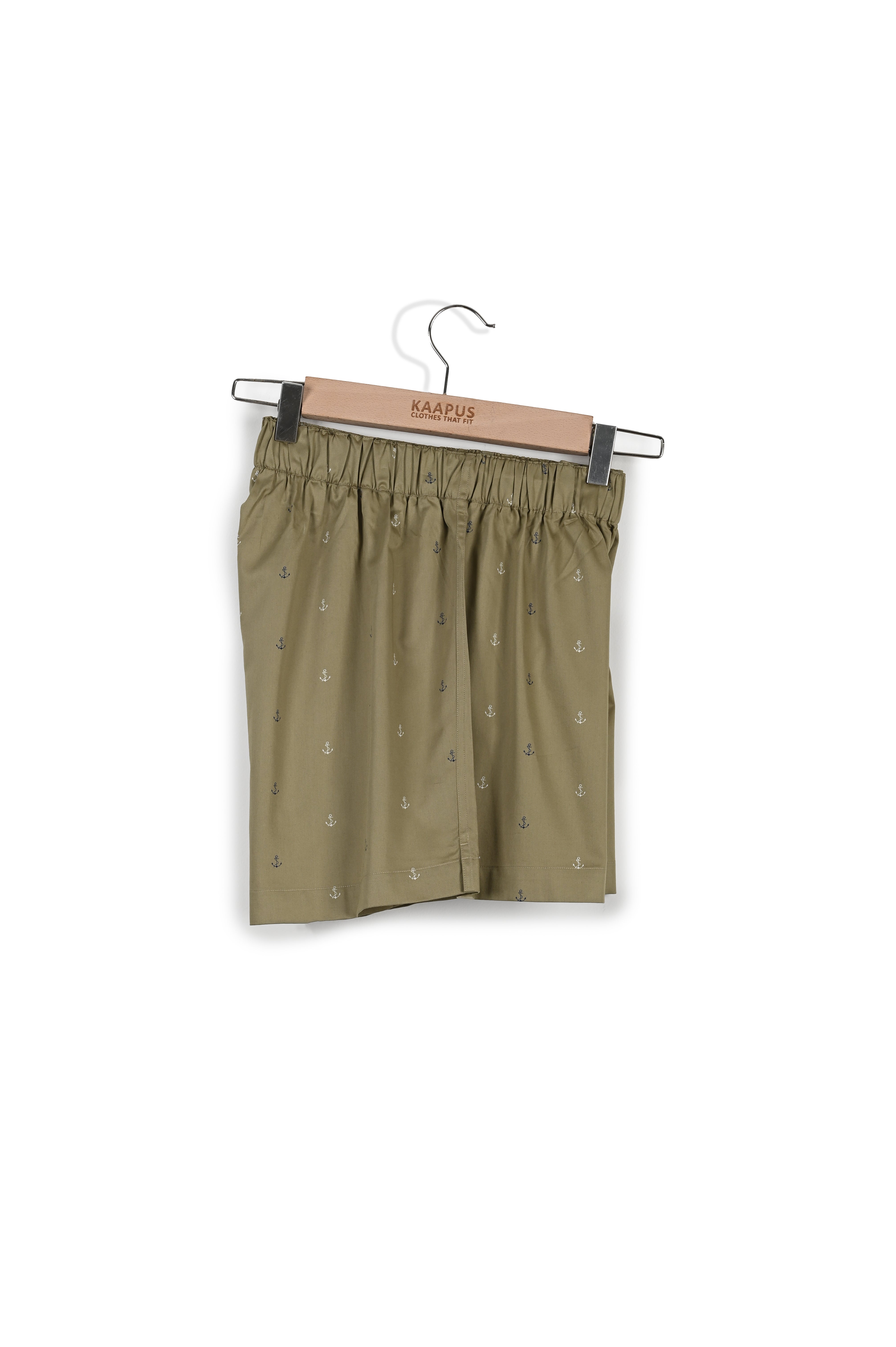 Green Print Bed Boxer