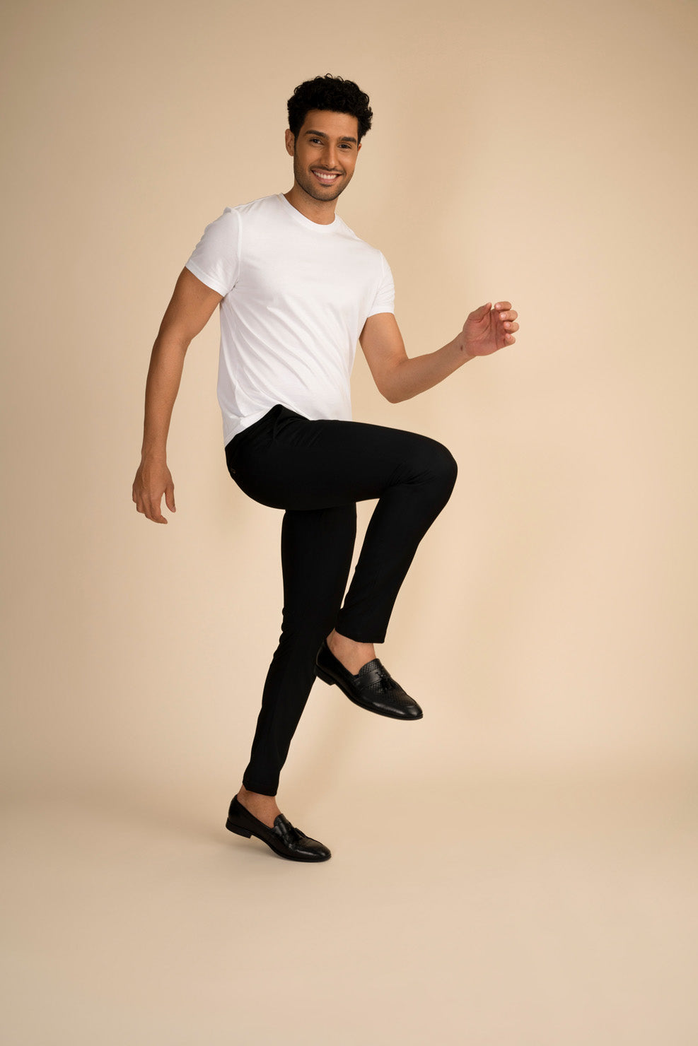 Black 4-Way Stretch Flex Pro Pants