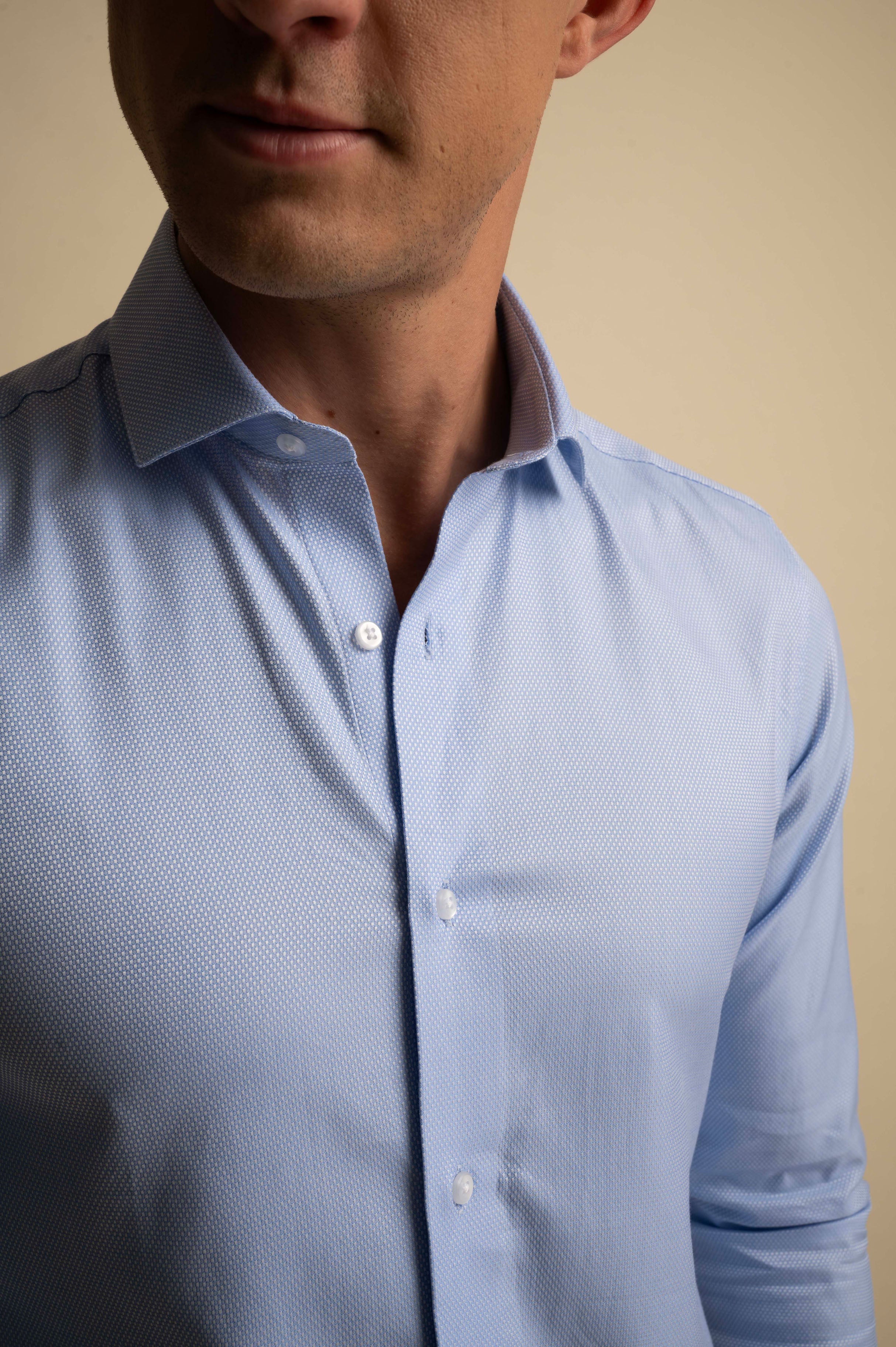 Shard Blue Solid Shirt