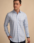 Quartz Blue Check Shirt