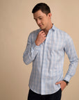 Quartz Blue Check Shirt