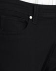 Luxe Black Denim - Straight Tapered fit