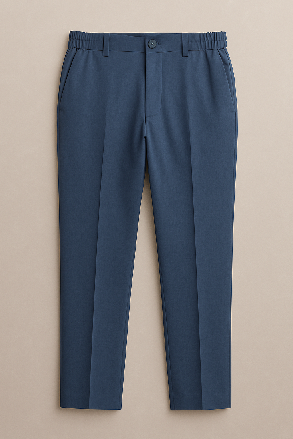 Travel Navy Trouser