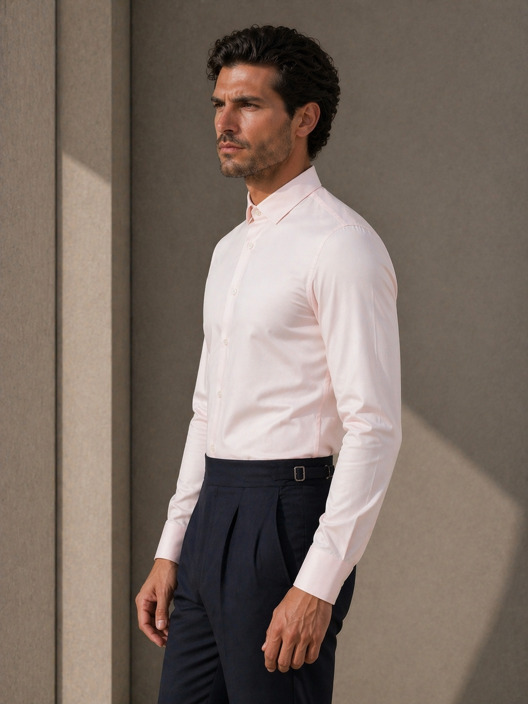 Pink Stretch Premium Shirt