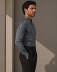 Dark Grey Stretch Premium Shirt