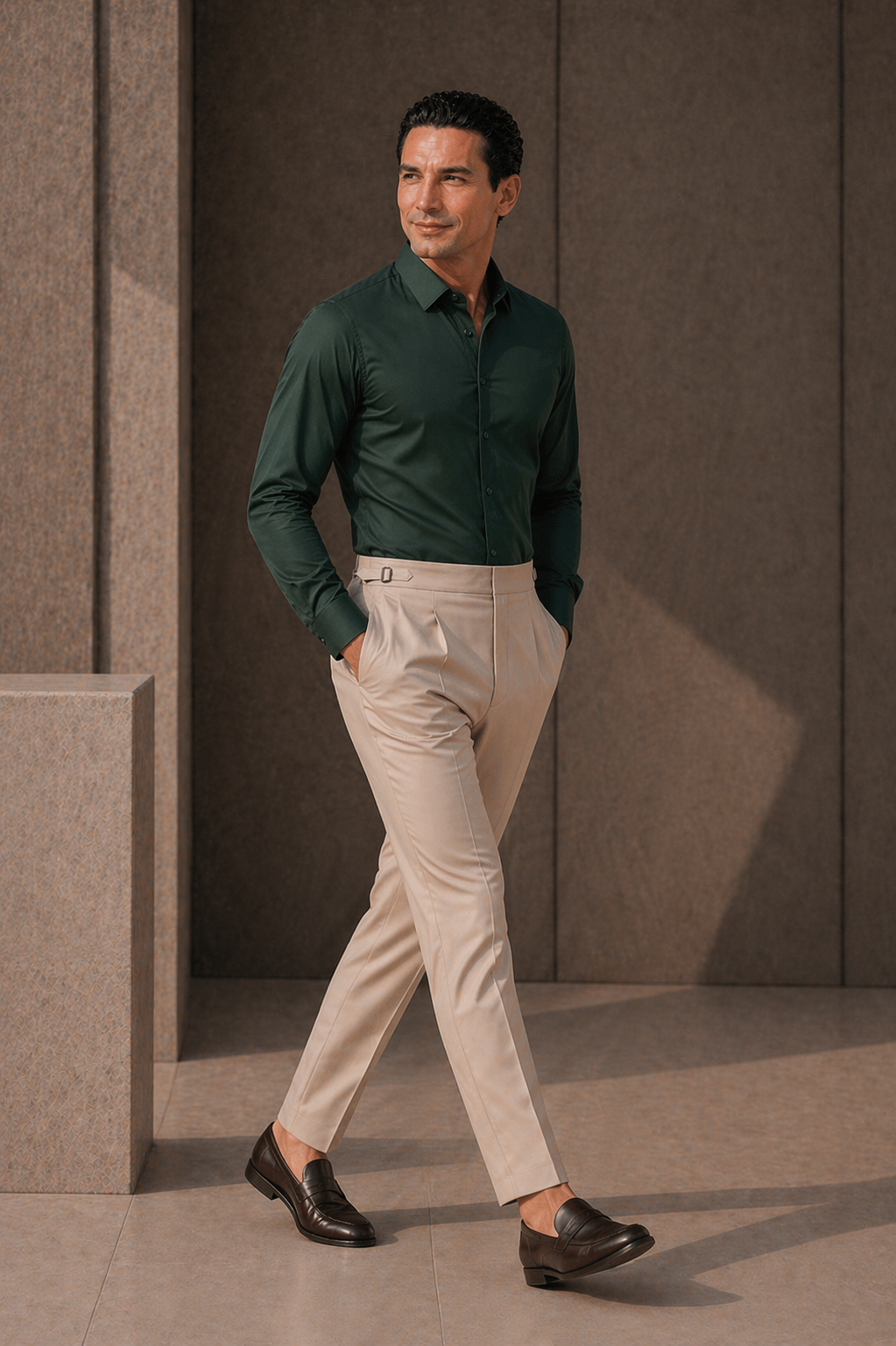 Forest Green Stretch Premium Shirt