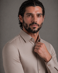 Khaki Stretch Premium Shirt