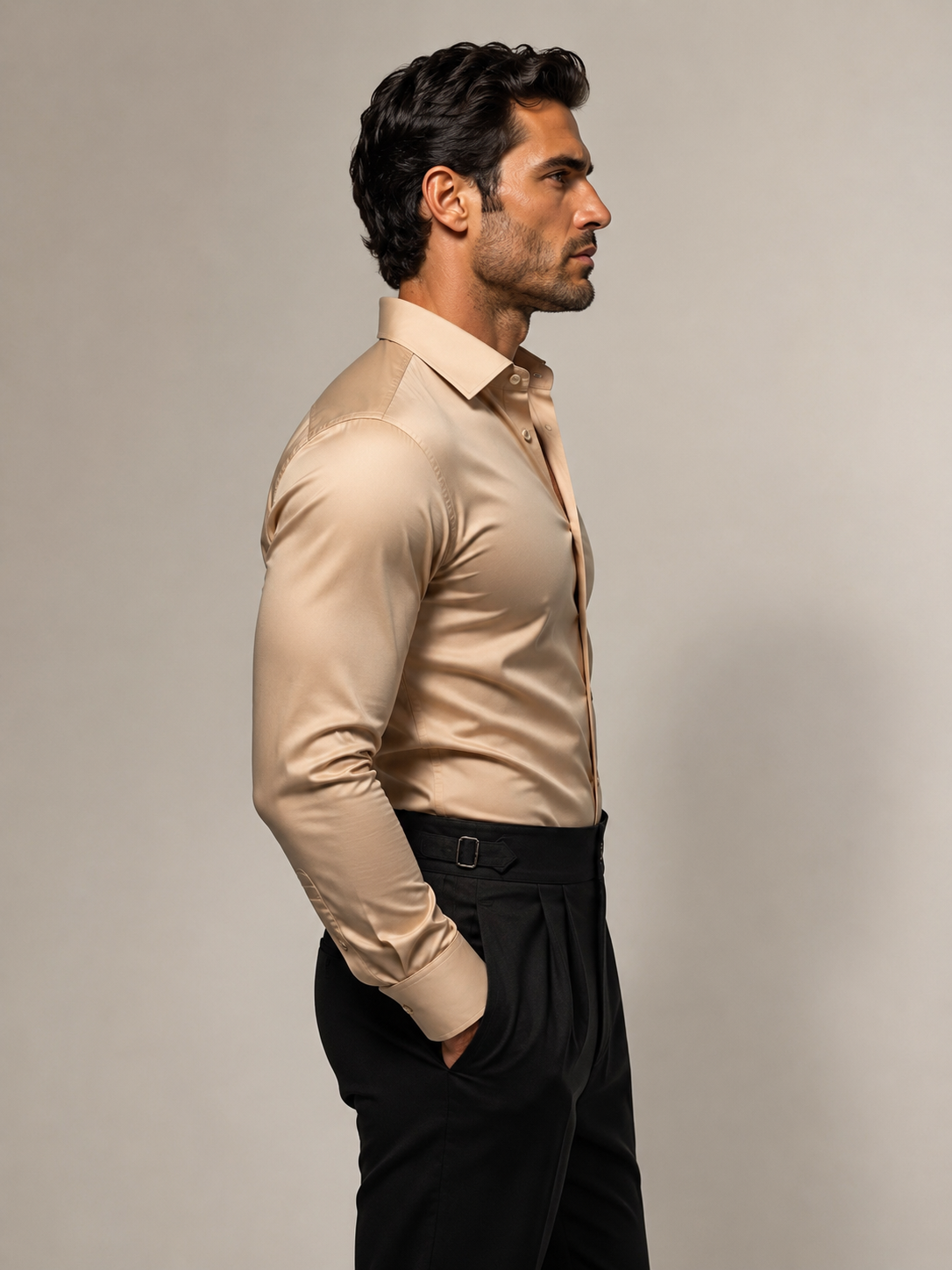 Gold Stretch Premium Shirt