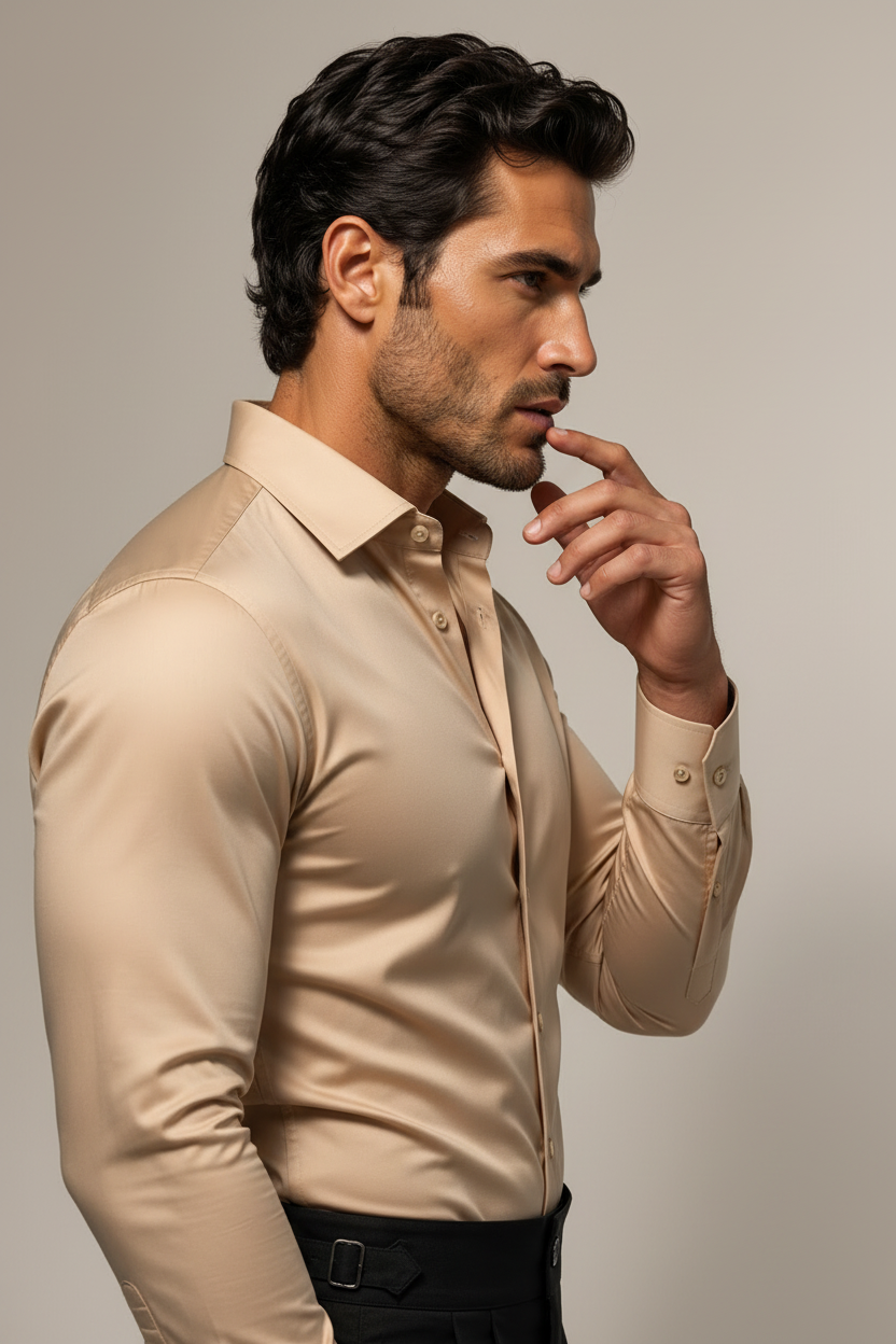 Gold Stretch Premium Shirt
