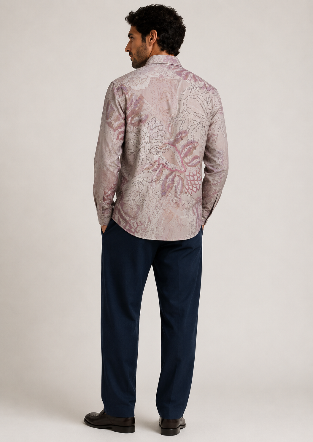 Crawford Abstract Print Shirt