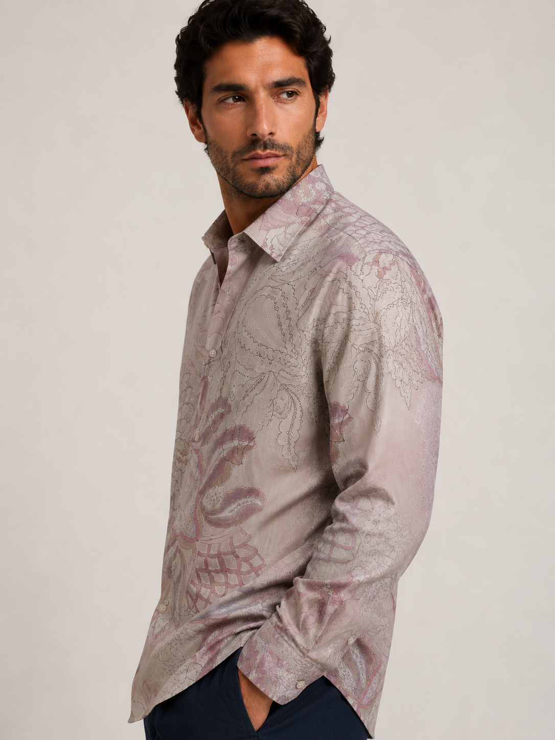 Crawford Abstract Print Shirt