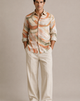 Orange Dreamy Print Shirt
