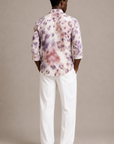 Lilac Flower Print Shirt