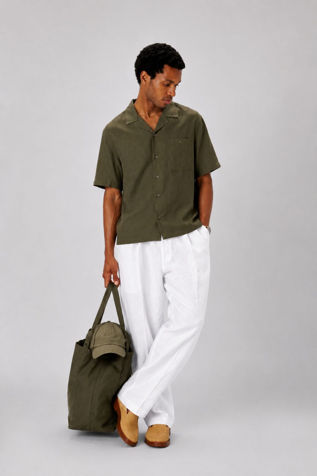 Rosin Holiday Linen Casual Shirt
