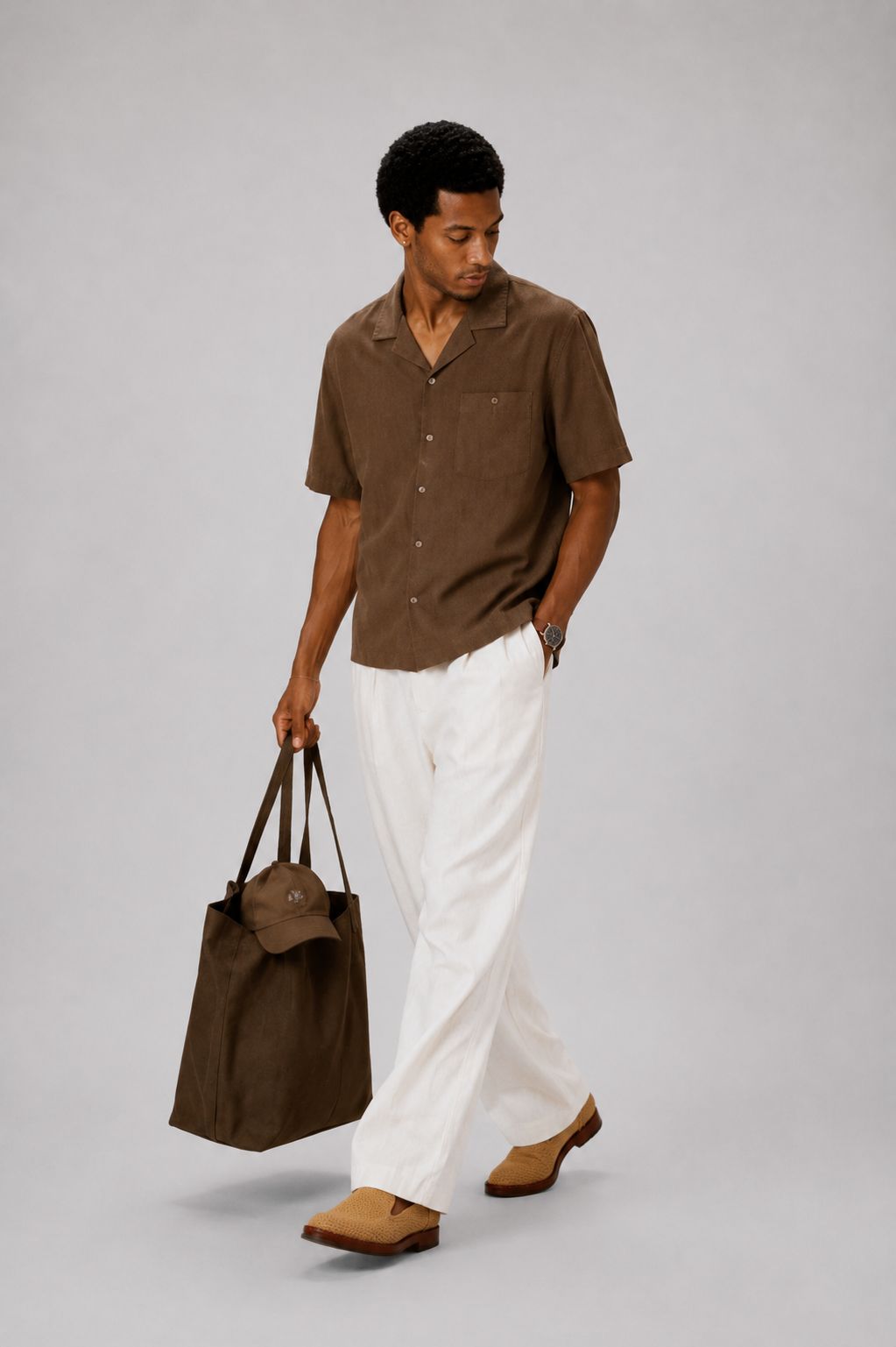 Whole Grain Holiday Linen Casual Shirt