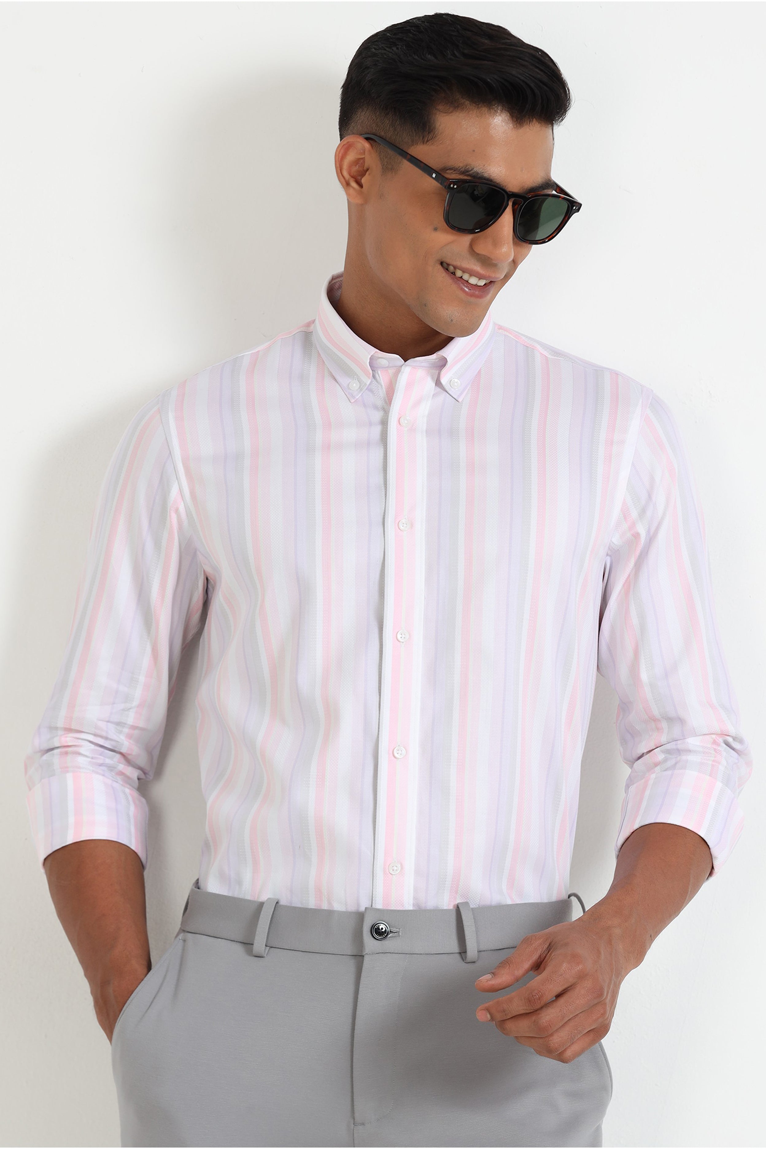 The Sakura Stripe Shirt