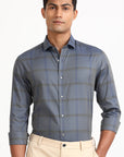 Grey Check Shirt