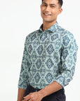 Indigo Kaleidoscope Shirt