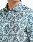 Indigo Kaleidoscope Shirt