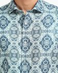 Indigo Kaleidoscope Shirt