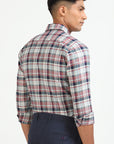 Crimson Grid Shirt