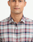 Crimson Grid Shirt