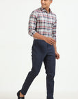 Crimson Grid Shirt