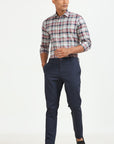 Crimson Grid Shirt