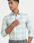 Mint Green Check Shirt