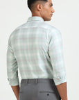 Mint Green Check Shirt