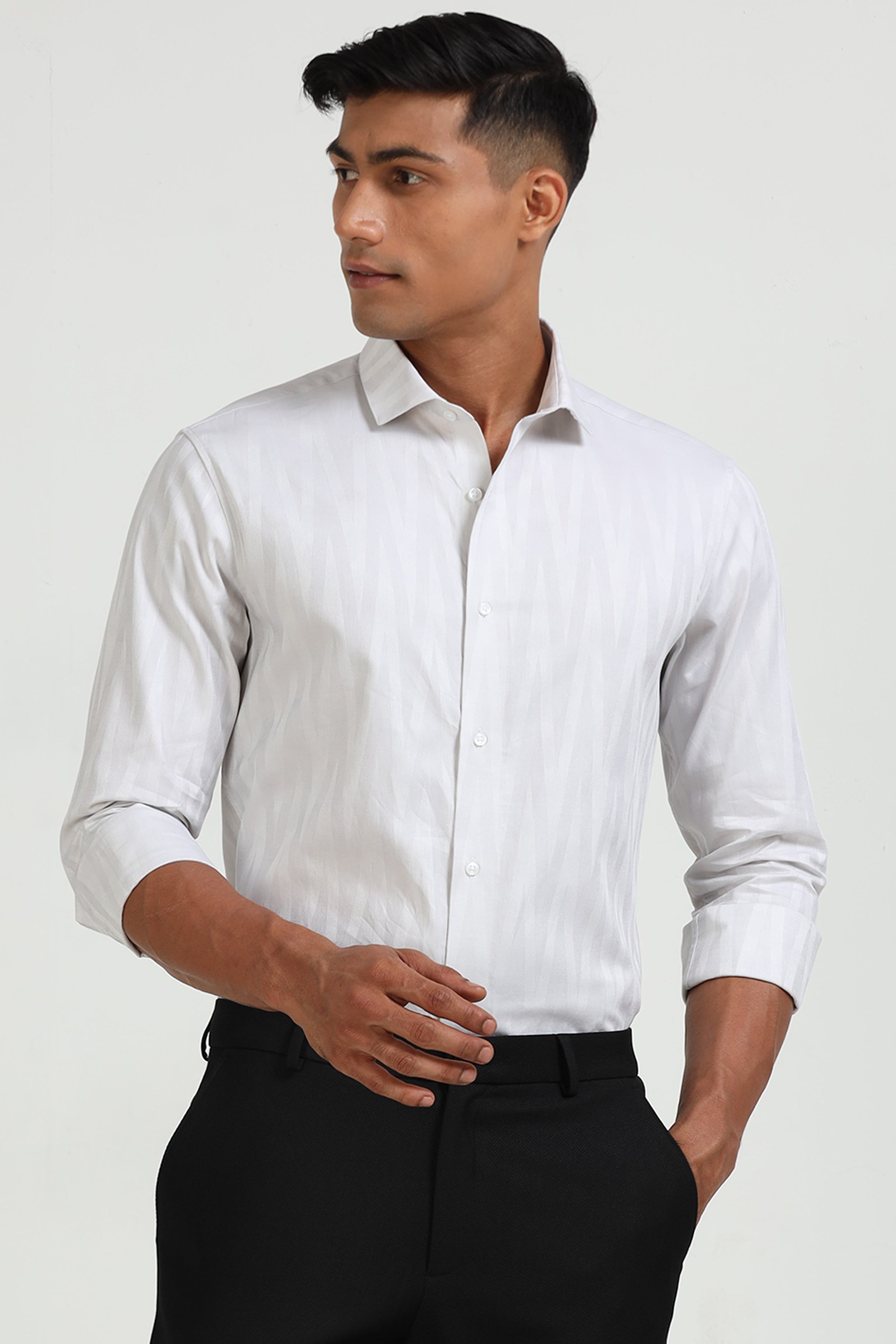 Gentle Lines Formal Shirt