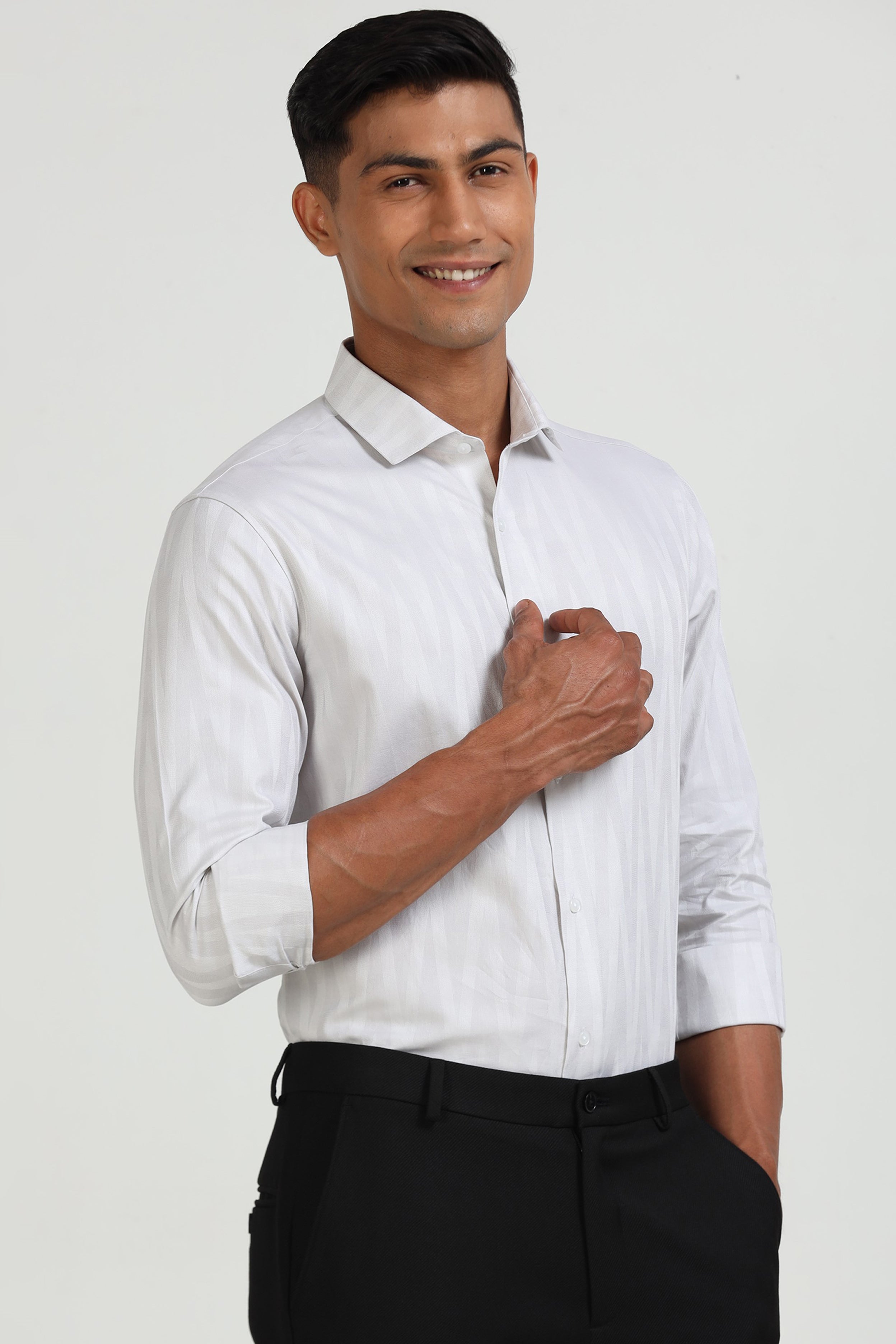 Gentle Lines Formal Shirt