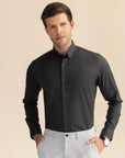 2 Tone Poplin Solid Shirt