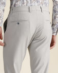 Light Grey Check Formal Trousers