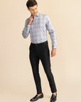 Black Stripe Formal Trousers