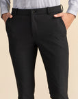 Black Stripe Formal Trousers