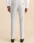 Light Grey Stripe Formal Trousers