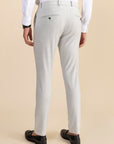 Light Grey Stripe Formal Trousers