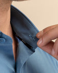 Teal Poplin Solid Shirt