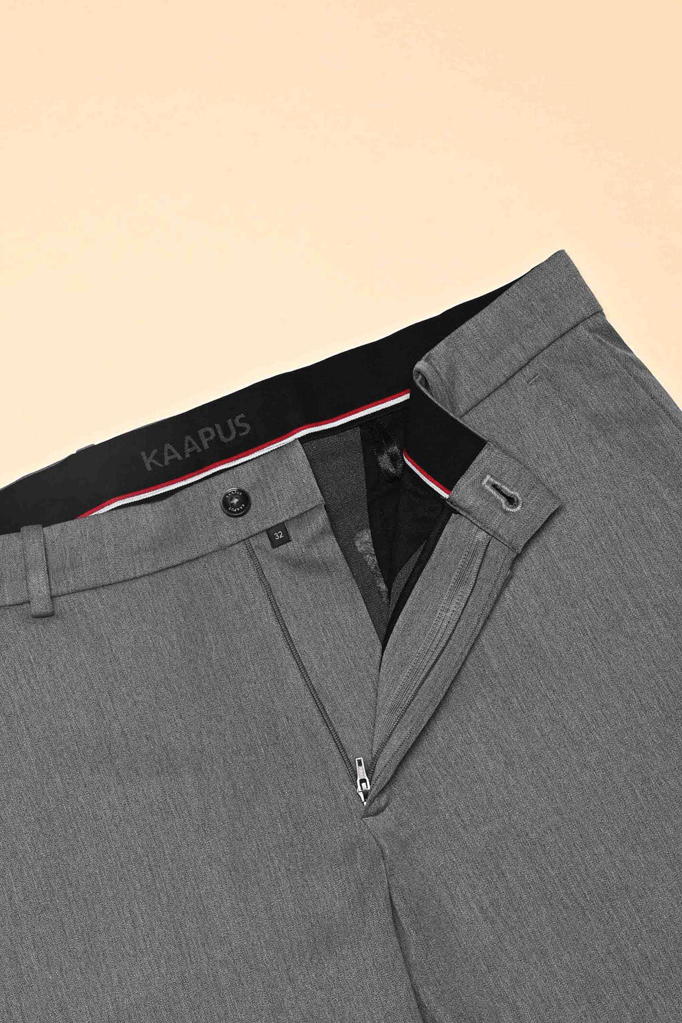 Grey 4-Way Stretch Flex Pro Pants